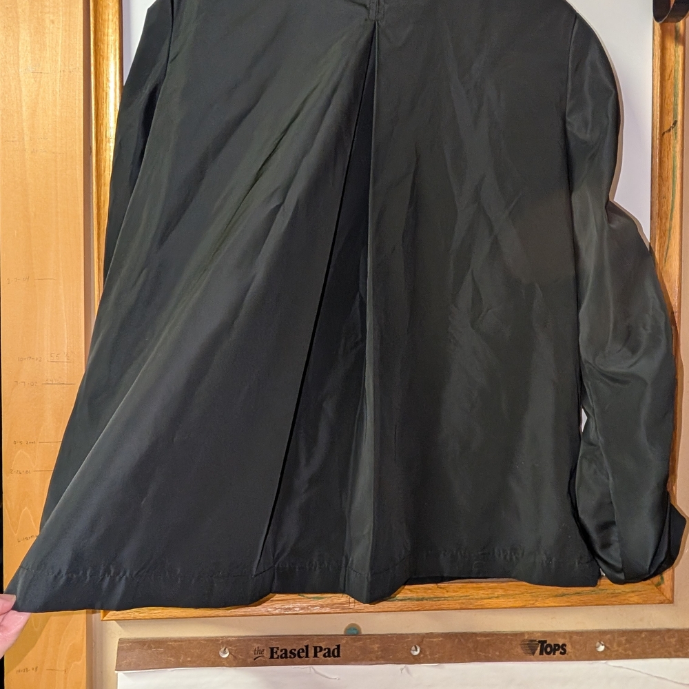 Renuar Black Ruched-Sleeve Zip Jacket - Picture 4 of 6